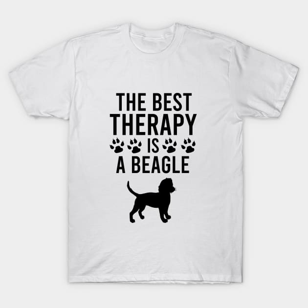 The best therapy is a beagle T-Shirt by cypryanus